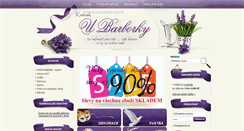 Desktop Screenshot of dekorace-sperky.cz